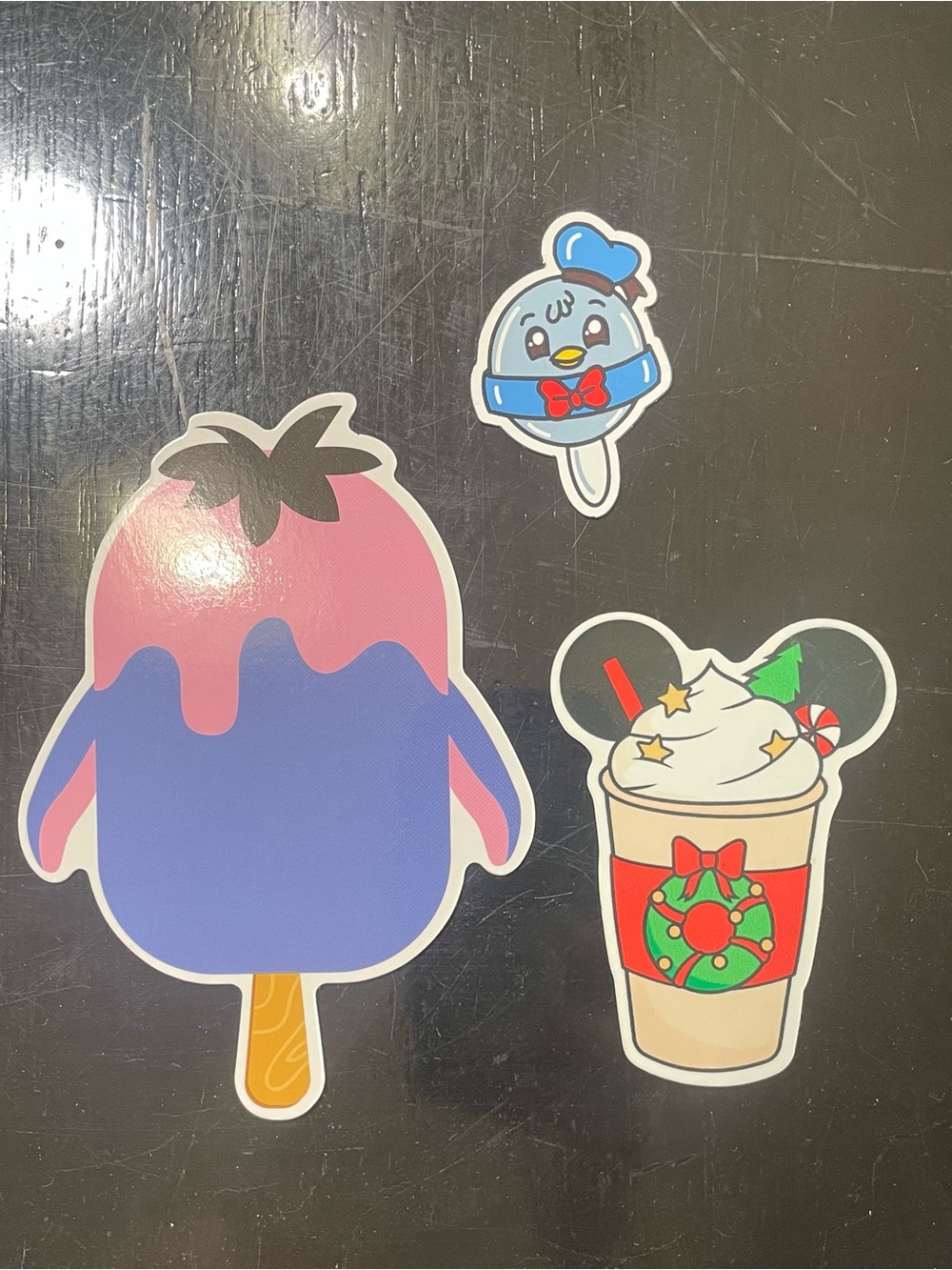 3 Disney food inspired magnets
